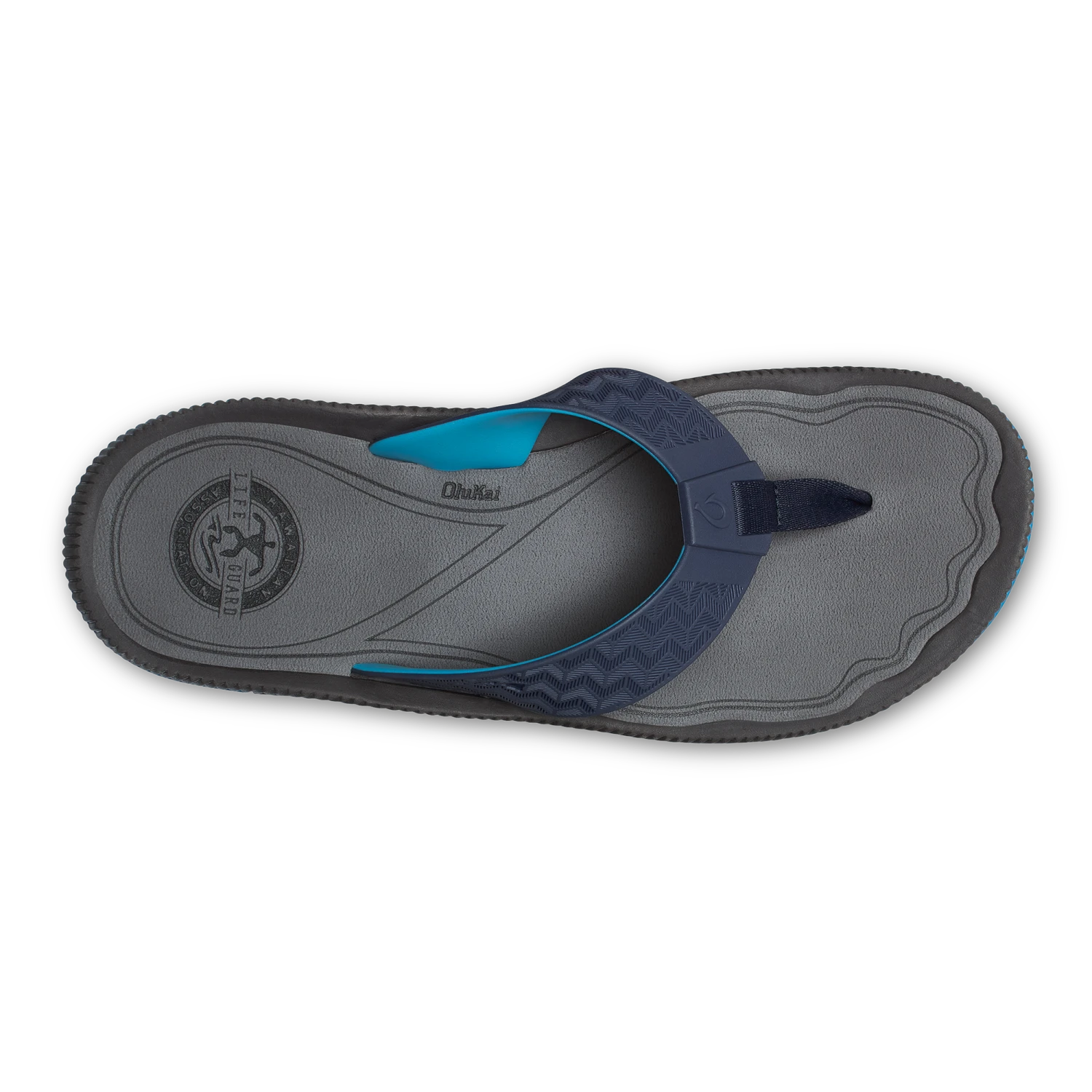 OluKai ‘Awiki - Trench Blue / Pavement - Image 6