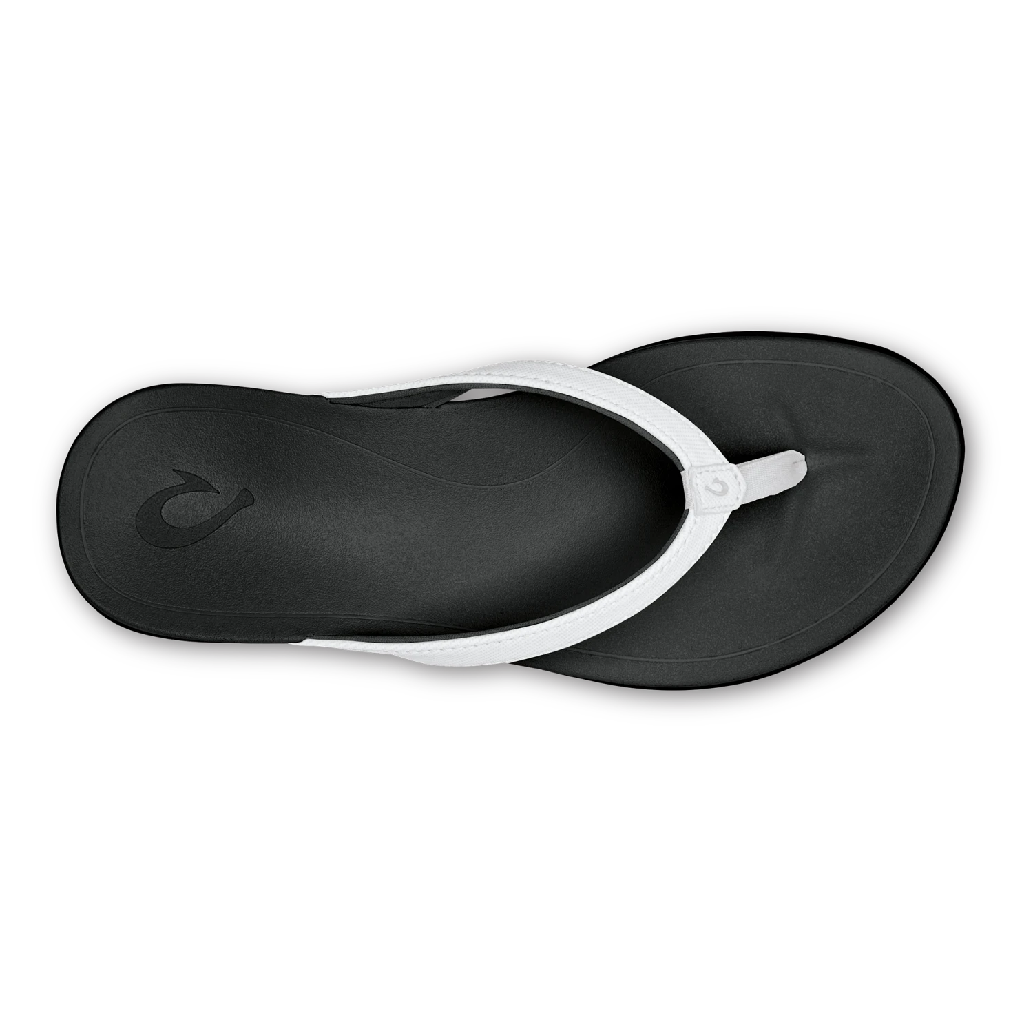 OluKai Ho‘ōpio - White / Onyx - Image 3