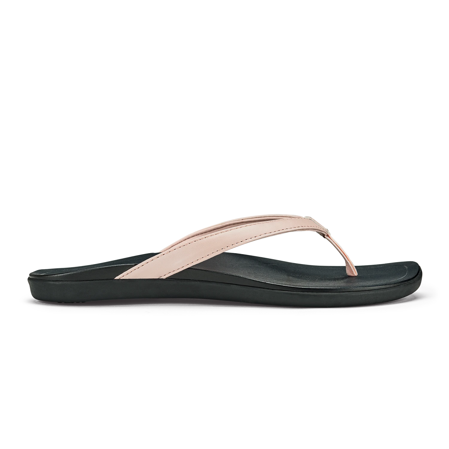 OluKai Ho‘ōpio - Petal Pink Metallic / Black