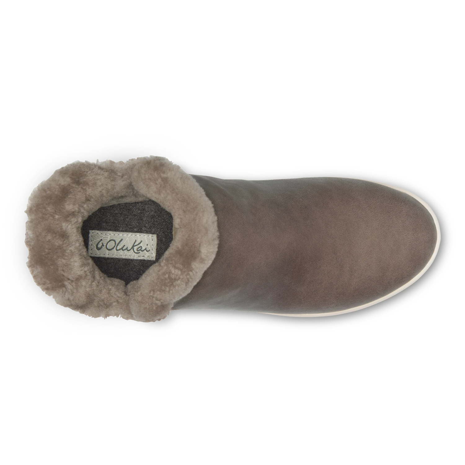 OluKai Mālua Hulu - Warm Taupe / Off White - Image 3