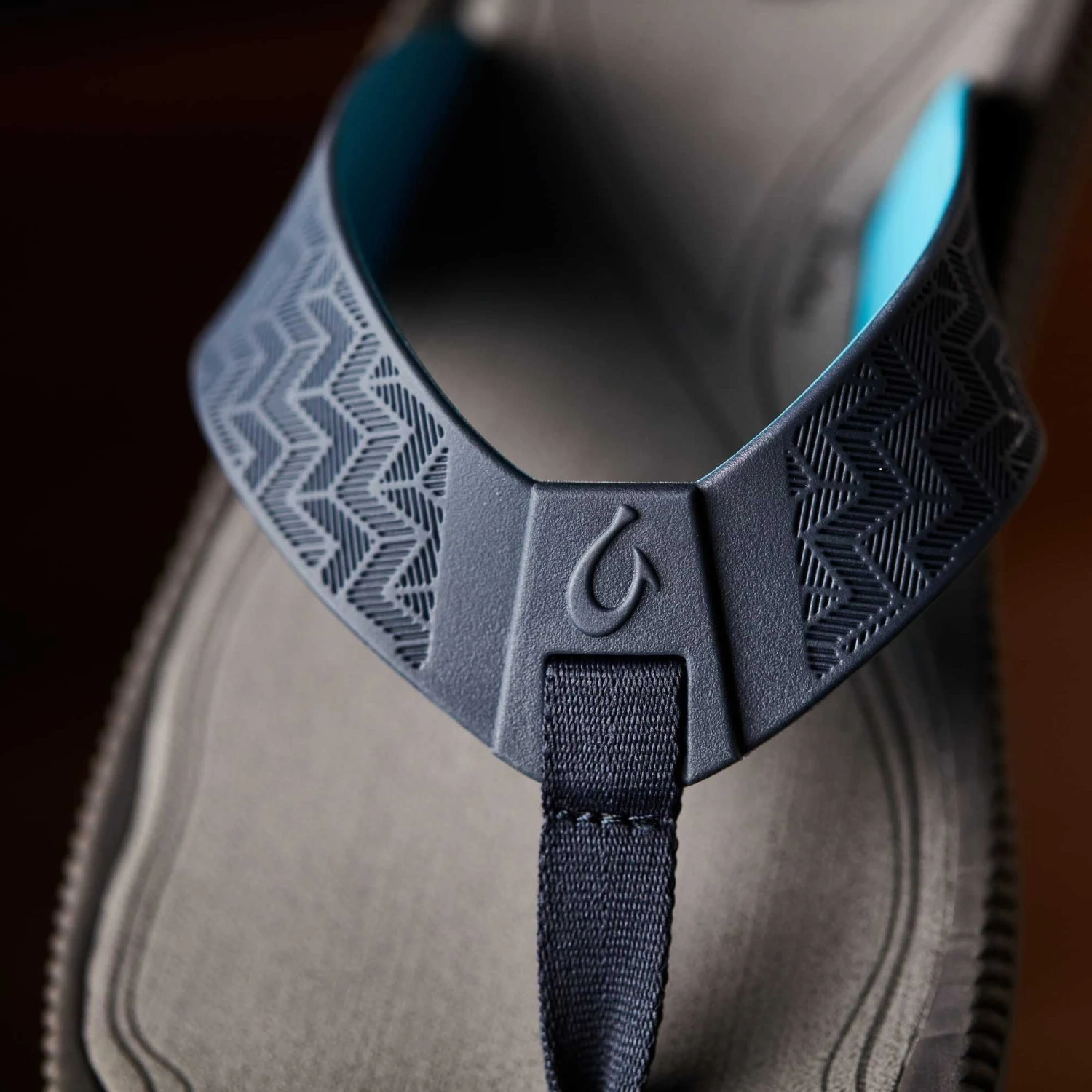 OluKai ‘Awiki - Trench Blue / Pavement - Image 5